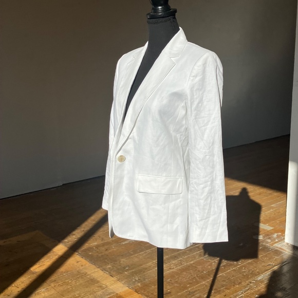 Loft while Linen blazer - Picture 4 of 9